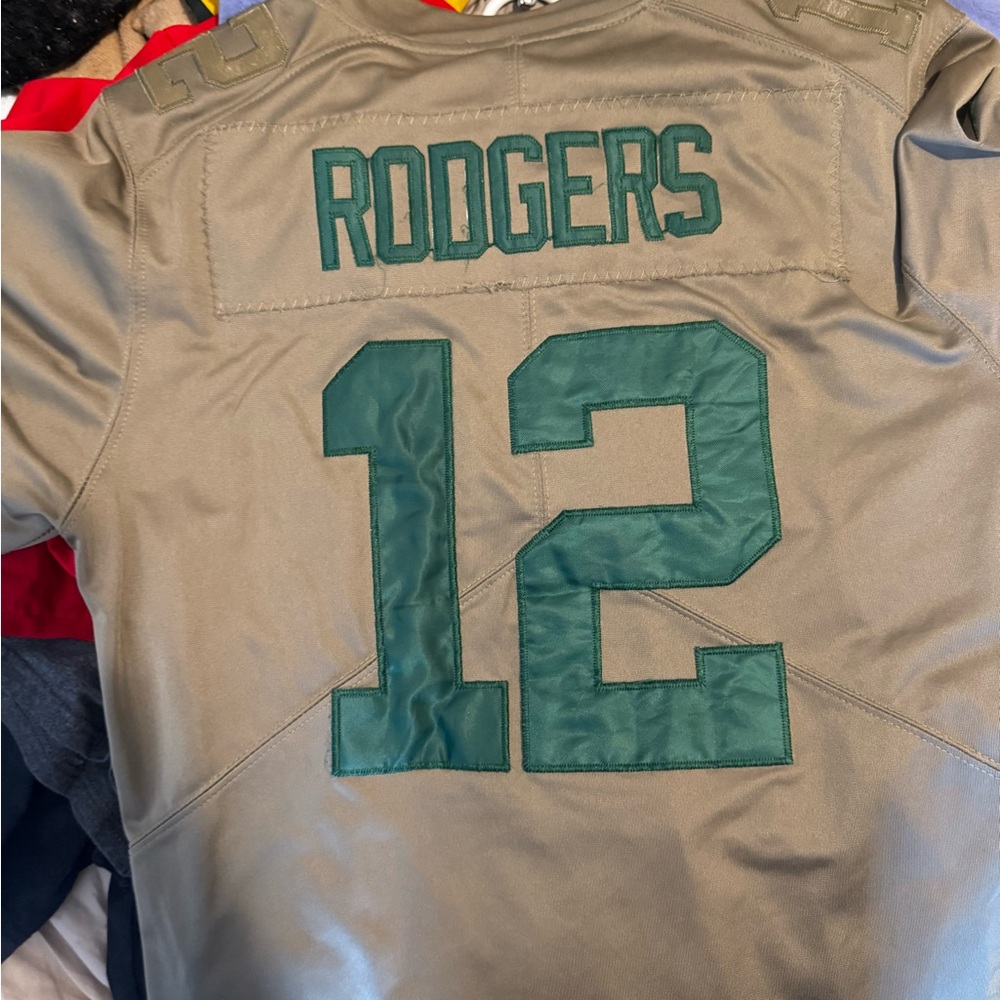 Limited edition Aaron Rodger’s “Salute to Service” Jersey